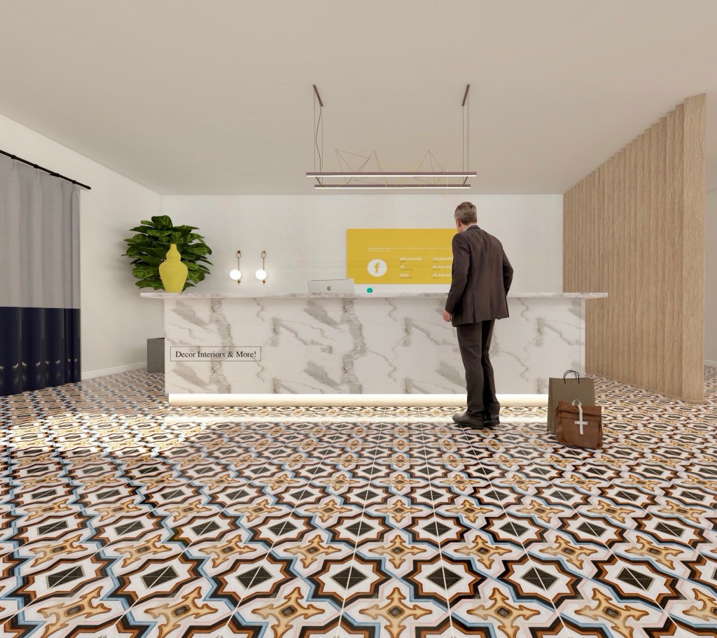 ΔΙΑΚΟΣΜΗΣΗ ΧΩΡΟΥ ΥΠΟΔΟΧΗΣ&nbsp;ΞΕΝΟΔΟΧΕΙΟΥ