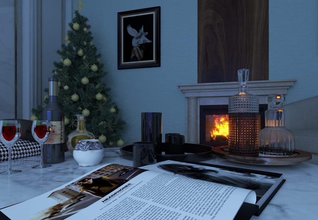 Living Room for Christmas