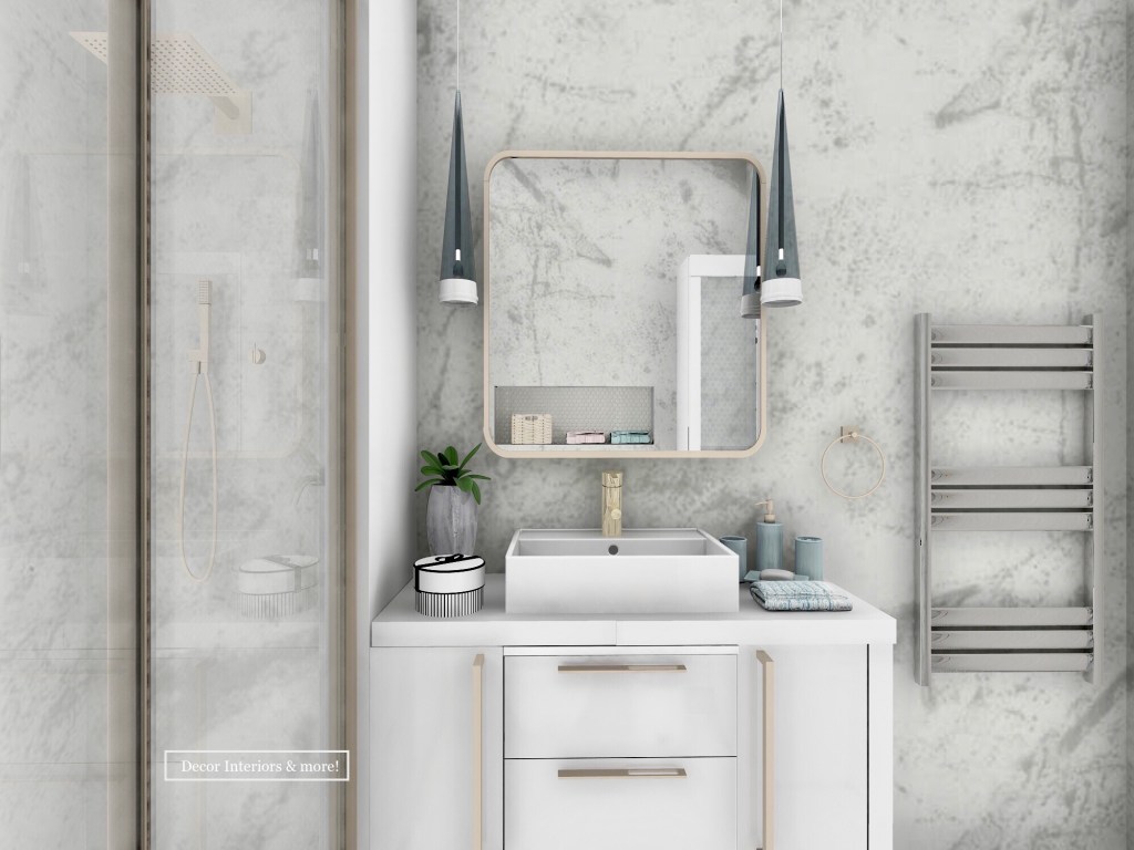 Interior design: bathroom