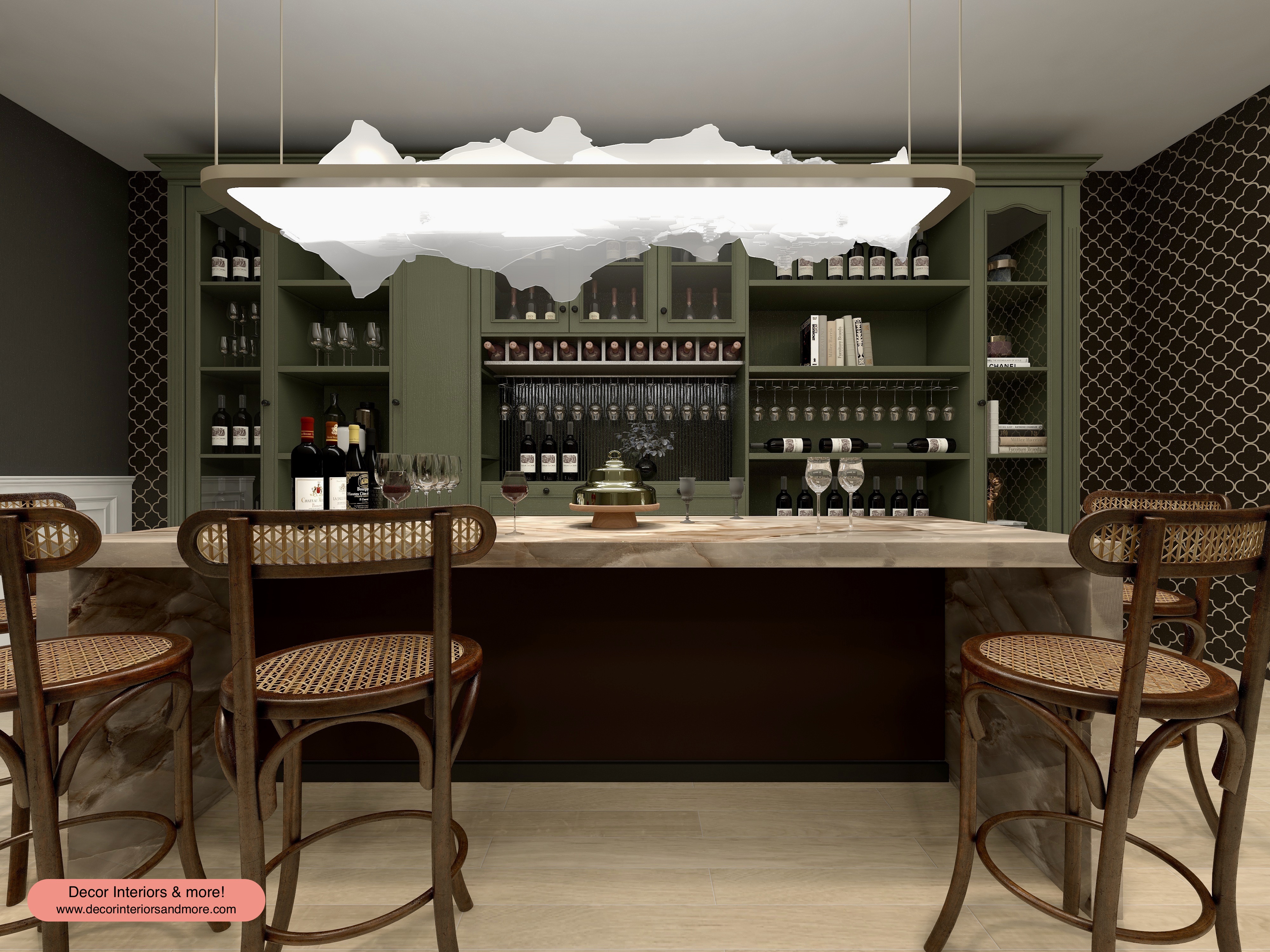 Wine testing room | design presentation – Κωνσταντίνα Νάστου