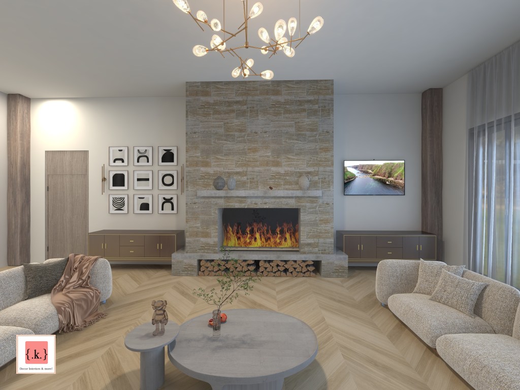 Κατασκευή τζακιού